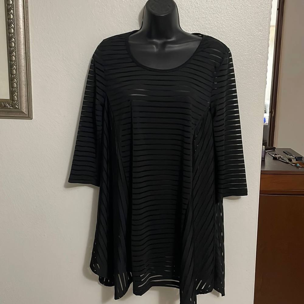 La Moda Clothing sheer coverup